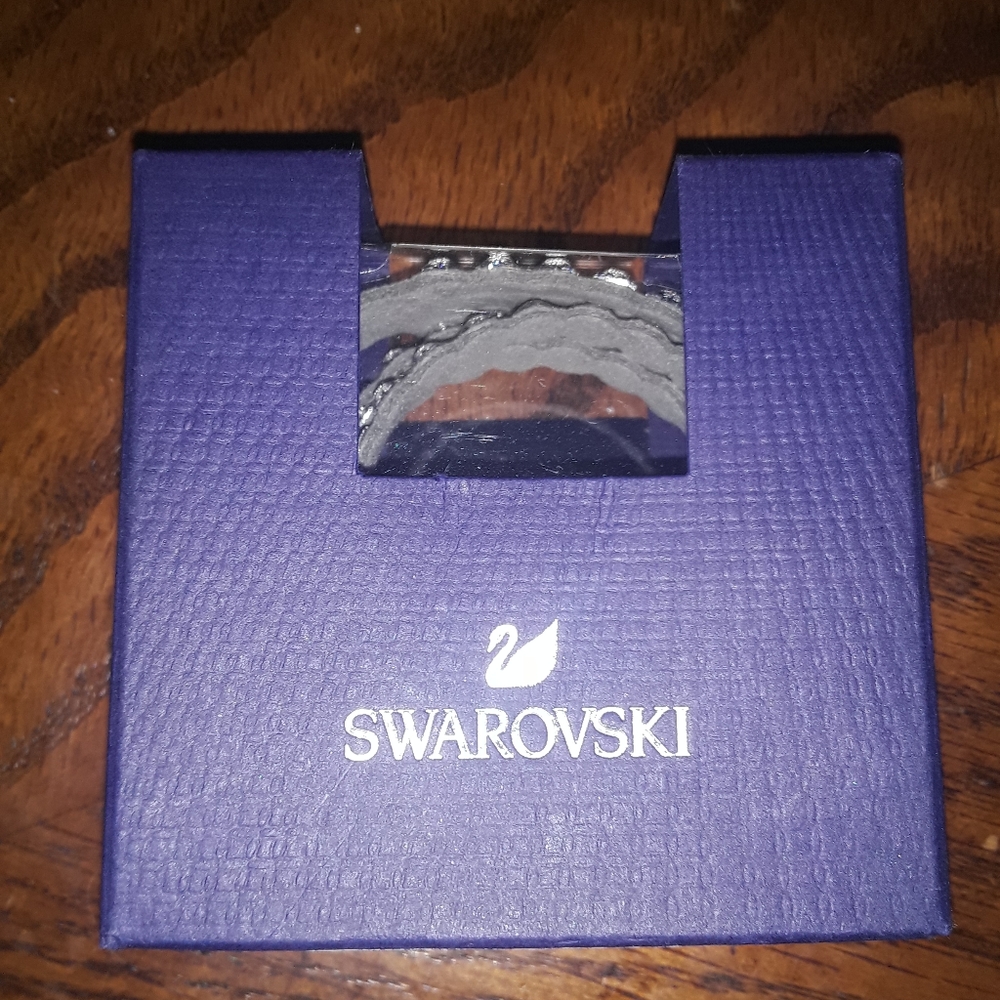 NWT Swarovski crystal power collection clear wrap